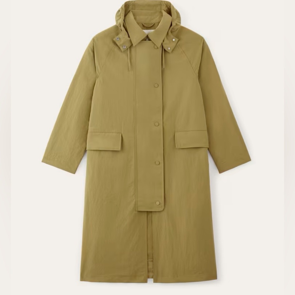 Used Everlane Oversized Anorak in Fennel sz. L